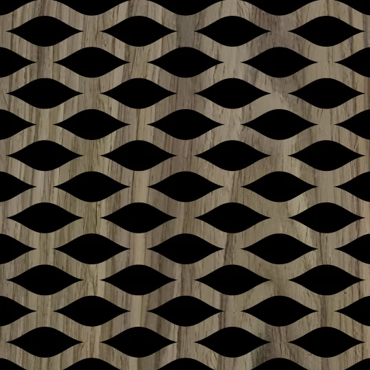 MDF-Akustikplatten