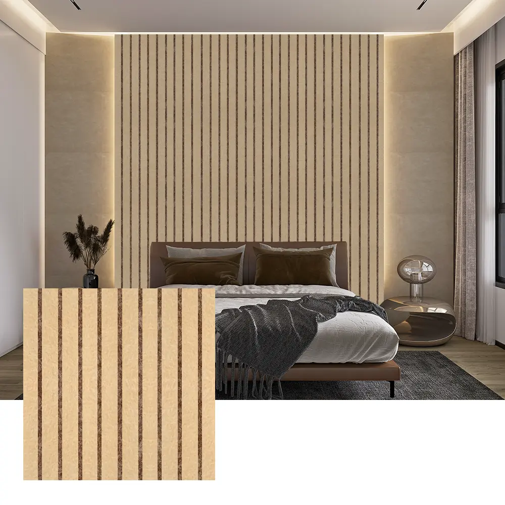 Farbige PET-Akustikplatten für die Innenwanddekoration